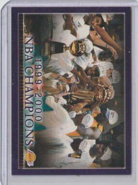 Kobe Bryant/Lakers 2000-01 Topps #155 NBA Champions #155